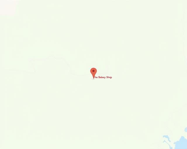 A map showing the location of The Bakery Shop in East Horsley.